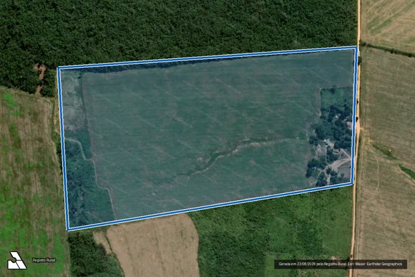 Imagem de satélite de FAZENDA SAO JOAO - Parcela 1 em Dom Eliseu - PA