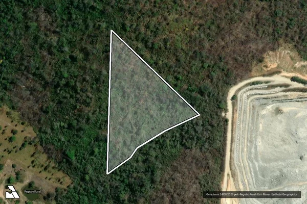 Imagem de satélite de Fazenda dos Cordeiros - Gleba 2A - Fazenda dos Cordeiros - Gleba 2B em Santa Luzia - MG