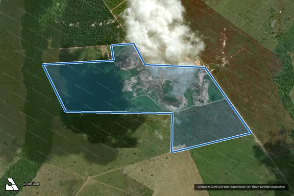Imagem de satélite de FAZENDA CRISTALINA - Parcela 1 em Marabá - PA
