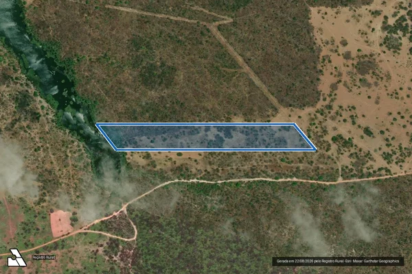 Imagem de satélite de Projeto de Assentamento Pedro Ezequiel de Araújo - Lote 325 - 001 em Ipanguaçu - RN