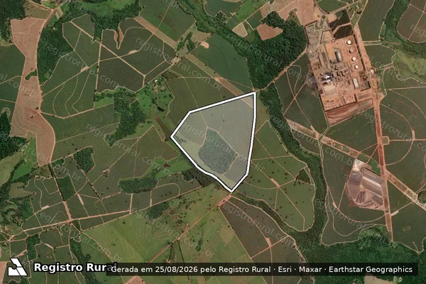 Imagem de satélite de Fazenda Geovanna - PARTE 2 em Potirendaba - SP