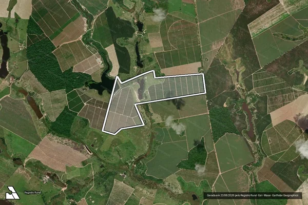 Imagem de satélite de Fazenda Boa Vista - Fazenda Boa Vista em Montanha - ES