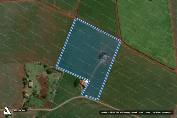 Imagem de satélite de FAZENDA BOA VISTA - Gleba B em Itambaracá - PR