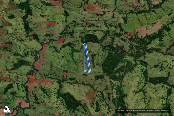 Imagem de satélite de LOTE 420-A - 001 em Altamira do Paraná - PR
