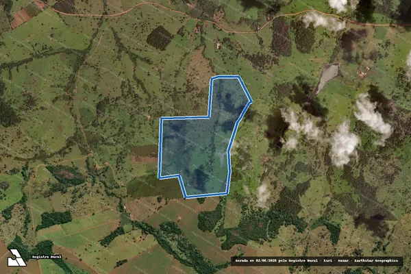 Imagem de satélite de Fazenda Rio do Peixe - Parte 3 em Goianira - GO
