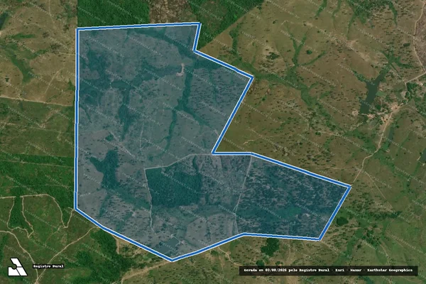 Imagem de satélite de FAZENDA NOVA - Parcela 1 em Bom Jardim - MA