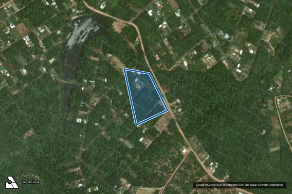 Imagem de satélite de GLEBA 03 - PIC BELA VISTA ? LOTE 289A Sitio Canto da Floresta - GLEBA 03 - PIC BELA VISTA ? LOTE 289A em Iranduba - AM