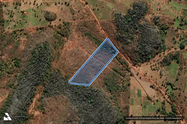 Imagem de satélite de FAZENDA SACO DE SANTANA  - PARCELA 01 em Varzelândia - MG