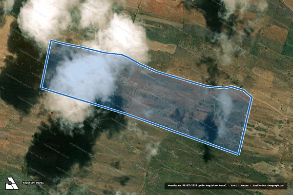 Imagem de satélite de FAZENDAS BAIXA LARGA E CAPELINHA - Parte 1 em Pinhão - SE