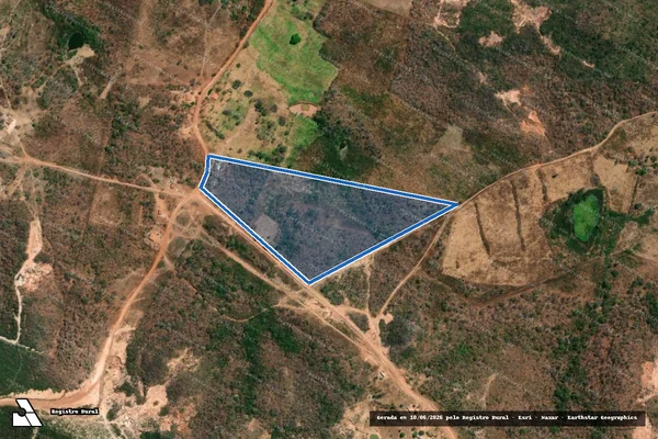 Imagem de satélite de FAZENDA SÃO JOSÉ - Gleba PARTE-03 em Loreto - MA