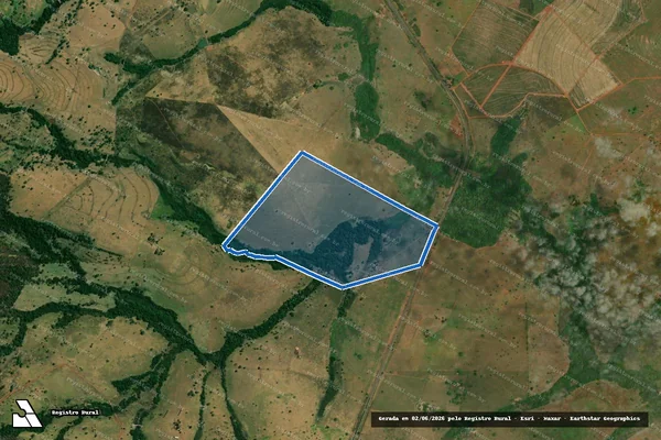 Imagem de satélite de FAZENDA NOVA ESPERANÇA em Paranaíba - MS