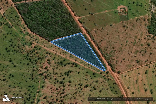 Imagem de satélite de Lote 01 (Gleba B) - Projeto de Assentamento Monte Sinai / Lote 01 (Gleba B) – P. A. Monte Sinai