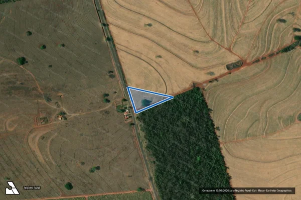 Imagem de satélite de FAZENDA SÃO JOAQUIM - Fazenda São Joaquim ? Gleba C em Pereira Barreto - SP
