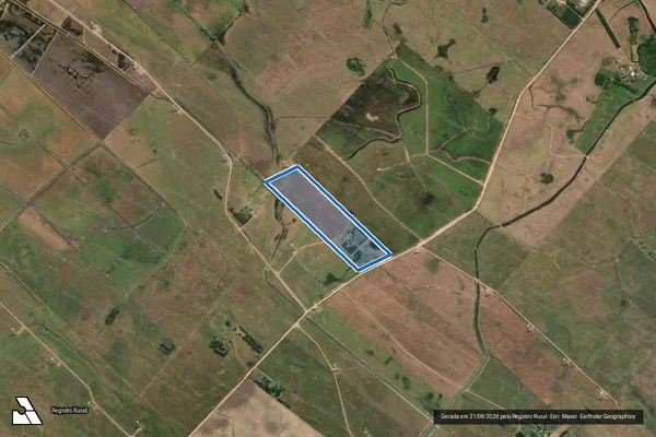 Imagem de satélite de FAZENDA CAMPOS NEUTRAIS II - Fazenda Campos Neutrais 2 - Parte 1 em Santa Vitória do Palmar - RS