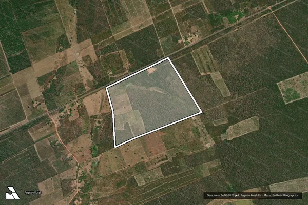 Imagem de satélite de FAZENDA LAGOA DE PEDRA - PARTE 04 em Grajaú - MA