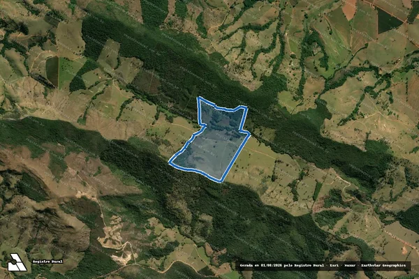 Imagem de satélite de Fazenda Água Limpa - . em Capitólio - MG