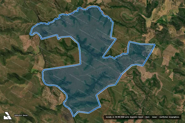 Imagem de satélite de LOTES 34, 36, 38, 40, 45 E 46 - LOTº PALMEIRAS - (FAZENDAS PALMEIRAS I, II E III) em Ponte Alta do Tocantins - TO