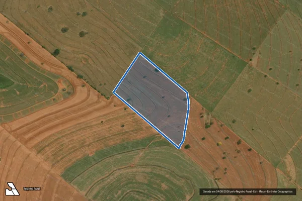 Imagem de satélite de FAZENDA VISTA ALEGRE - Parcela 1 em Santo Anastácio - SP