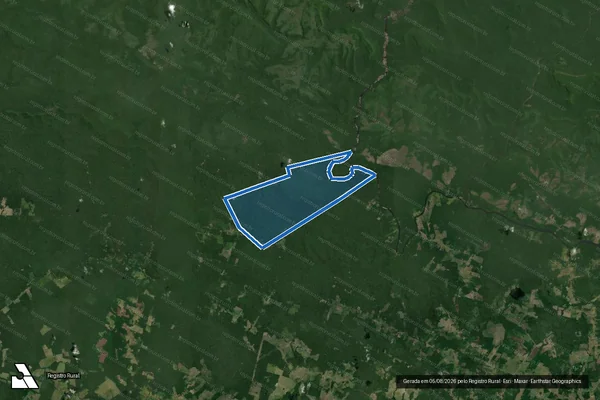 Imagem de satélite de Fazenda Cajá e Campos - Parte 1 em Alenquer - PA