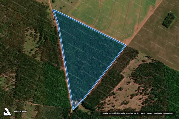 Imagem de satélite de Fazenda Santo Antonio - Parcela 2 em Amambai - MS