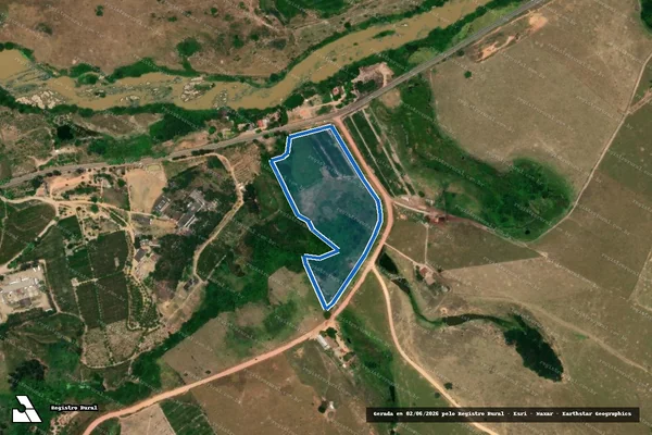Imagem de satélite de Fazenda do Conde e Rancho Colatina - Gleba 02 em São Mateus - ES