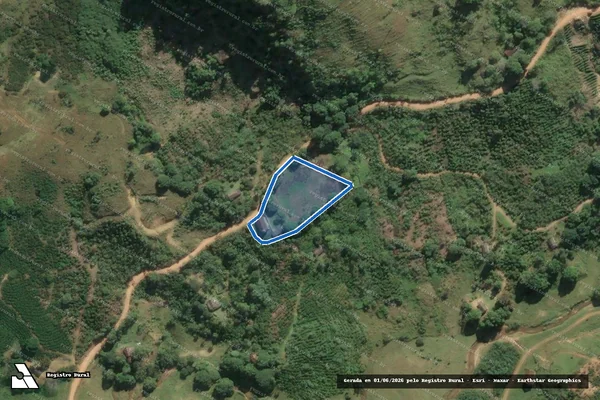Imagem de satélite de FAZENDA BELMONTE - Diocese de Cachoeiro de Itapemirim ? Paroquia Sao Jose de Mimoso do Sul ? Comunidade Belmonte em Mimoso do Sul - ES