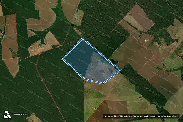 Imagem de satélite de Fazenda Deiss - Parcela 2 - Parte 2 em Brasnorte - MT