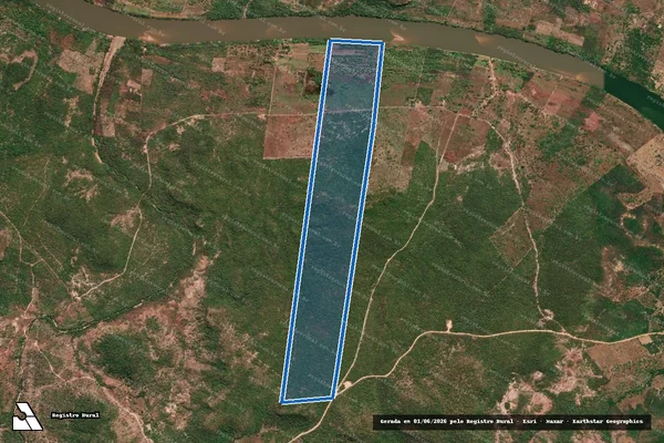 Imagem de satélite de GLEBA CANAVIEIRA, DATA CANAVIEIRA - Parcela 1 em São Francisco do Maranhão - MA