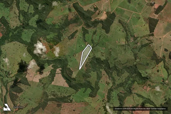 Imagem de satélite de FAZENDA RIO PRETO, lugar MODERNA - MILSA em Rio Verde - GO