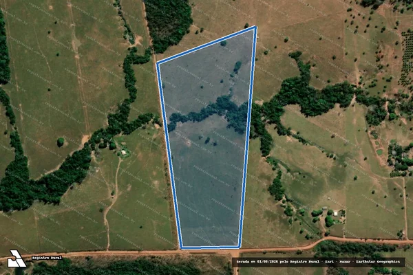 Imagem de satélite de Lote 01A, Gleba Lote 74, Setor Rio do Ouro, Gleba Corumbiara, P.F. Corumbiara - Parte 2 em Chupinguaia - RO