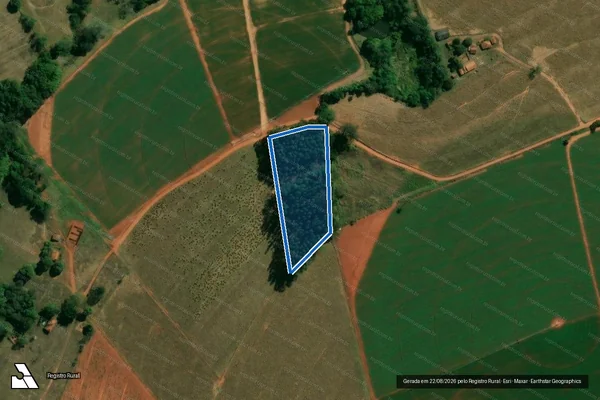Imagem de satélite de SÍTIO SANTA EDUVIGES - GLEBA B em São João da Boa Vista - SP
