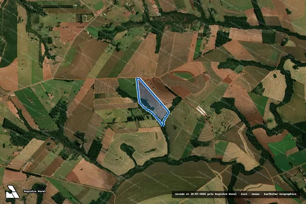 Imagem de satélite de LOTE Nº 521-REM - LOTE Nº 521-REM em Cianorte - PR