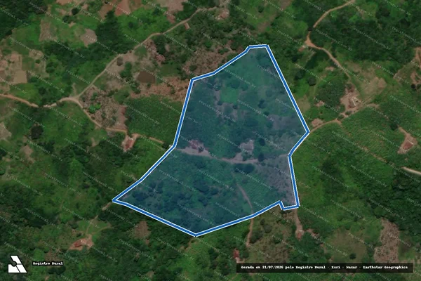 Imagem de satélite de SITIO JUÁ  - Parte 1 em Alagoa Nova - PB