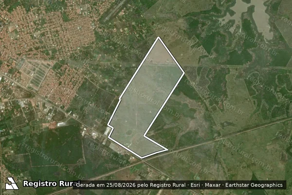 Imagem de satélite de FAZENDA MAGNOLIA I - ÁREA 02 em Santa Inês - MA