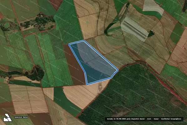 Imagem de satélite de Fazenda Santa Beatriz - Fazenda Santa Beatriz em Morro Agudo - SP