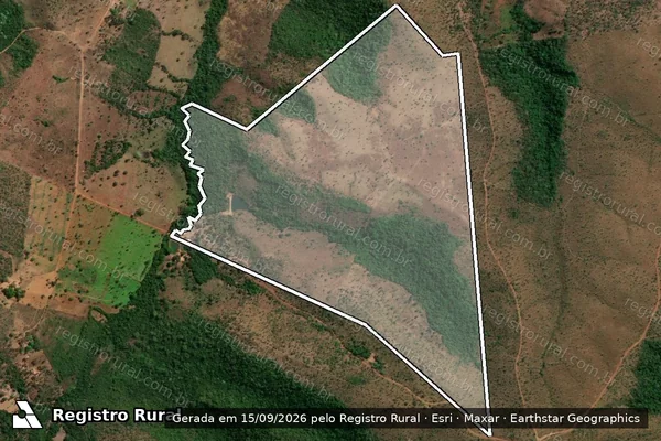 Imagem de satélite de LOTE 63B DO LOTEAMENTO MANGUES - 001 em Porto Nacional - TO