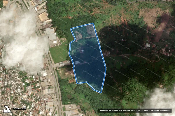 Imagem de satélite de Sítio Ibituruna - Parcela 1 em Governador Valadares - MG