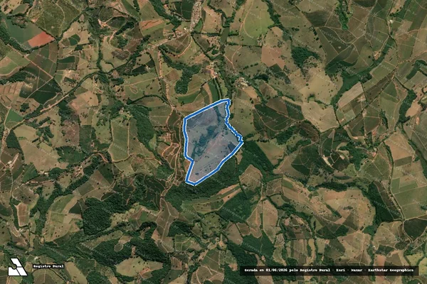 Imagem de satélite de SÍTIO FIGUEIRA - SÍTIO FIGUEIRA em Campanha - MG