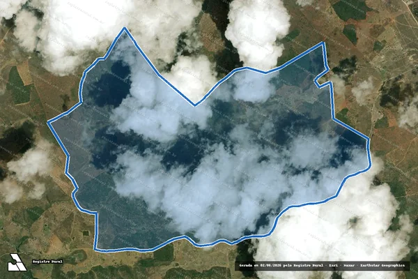 Imagem de satélite de FAZENDA GAMELEIRA - Parte 1 em Mairi - BA