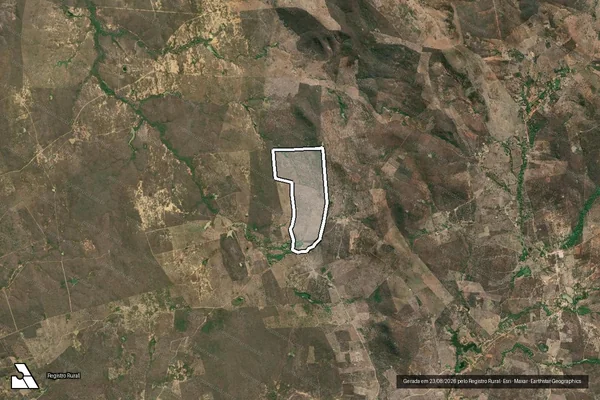 Imagem de satélite de FAZENDA LAVRADO - Parcela 1 em Mirante - BA