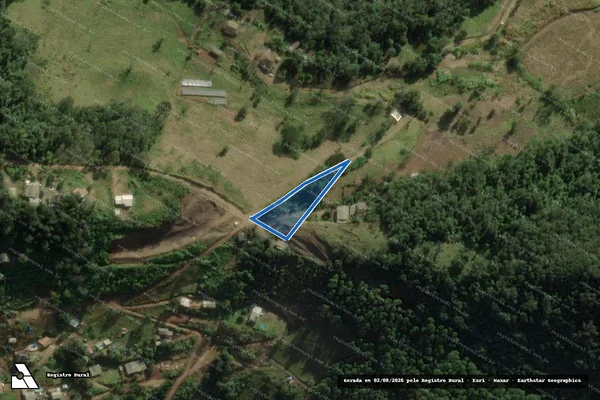 Imagem de satélite de PARTE LOTE RURAL 01 - Gleba 02 em Chapecó - SC