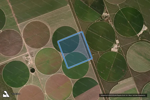 Imagem de satélite de Fazenda Soya II - Lote F - Parte 1 em São Desidério - BA