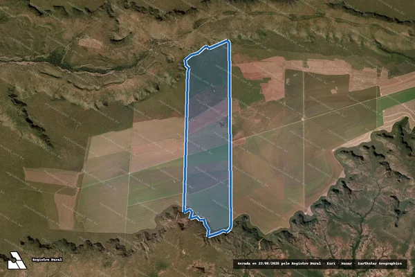 Imagem de satélite de PONTAL DA SERRA II - PONTAL DA SERRA II em Santa Filomena - PI