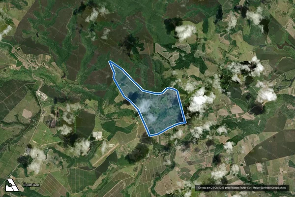 Imagem de satélite de ASSOCIAÇÃO AGRO INDUSTRIAL PRODUZIR em Eunápolis - BA