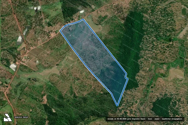 Imagem de satélite de Fazenda Brinco de Ouro - Parcela 1 em Igarapé Grande - MA