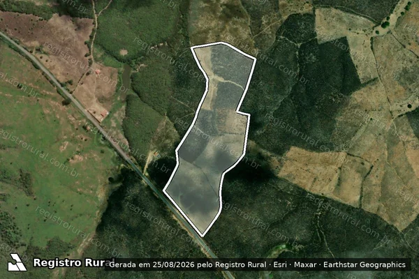 Imagem de satélite de SITIO VARZINHA E CATOLE - PARCELA 05 em Curral Velho - PB