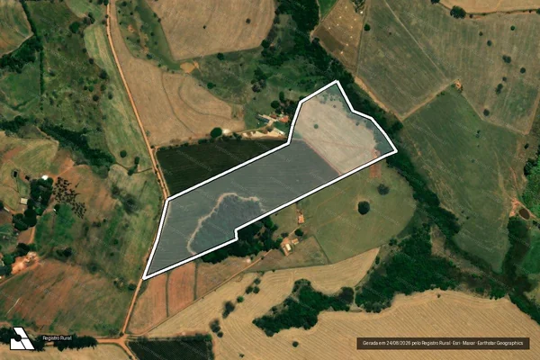 Imagem de satélite de FAZENDA SANTOS REIS - FAZENDA SANTOS REIS em Passos - MG