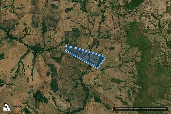 Imagem de satélite de Fazenda Areias - Parte 5 em Fazenda Nova - GO