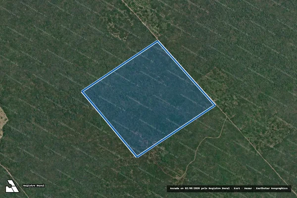 Imagem de satélite de Projeto de Assentamento Quilombo dos Palmares  ? Lote 285 - Parte 1 em Pureza - RN