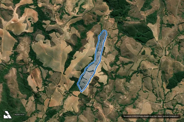 Imagem de satélite de FAZENDA LAGINHA - Parte 3 em Santana do Garambéu - MG
